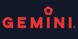 GeminiWear company logo - modern minimalist textile design with two parallel G shapes forming a stylish monogram
